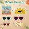 4E's Novelty 6 Pcs Summer Wooden Signs Rustic Hello Summer Wood Sign Set for Wooden Sunshine Table Decor, Mantel, or Party, Vibrant Summers Table Wood Decorations for Homeowners, Event Hosts